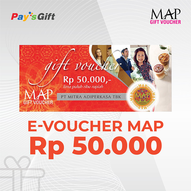 Paysgift EVoucher MAP Rp 50.000